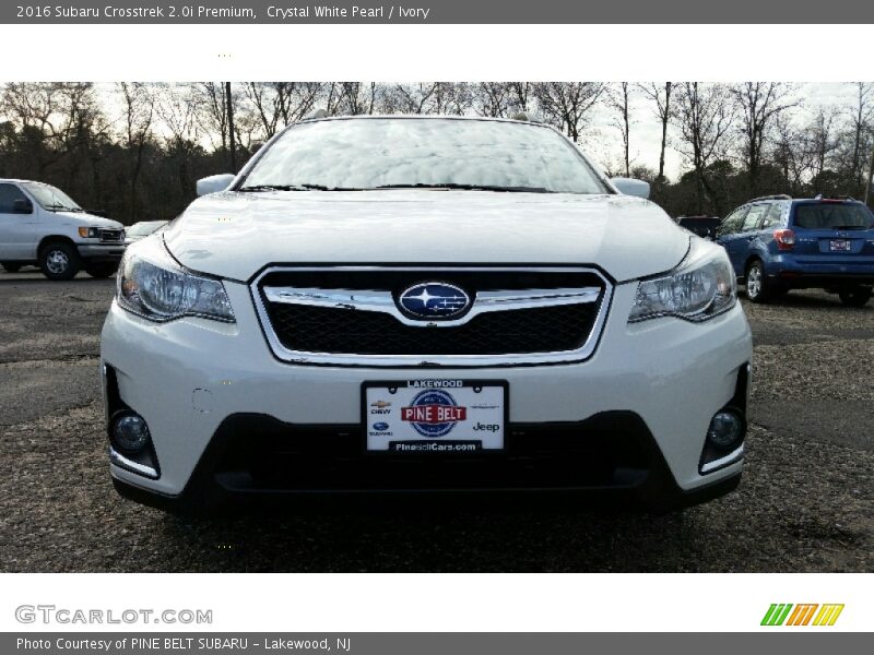 Crystal White Pearl / Ivory 2016 Subaru Crosstrek 2.0i Premium
