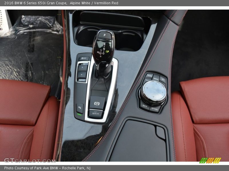 Alpine White / Vermillion Red 2016 BMW 6 Series 650i Gran Coupe