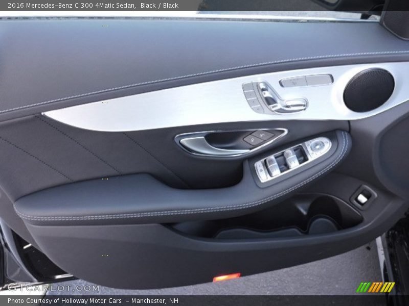 Black / Black 2016 Mercedes-Benz C 300 4Matic Sedan