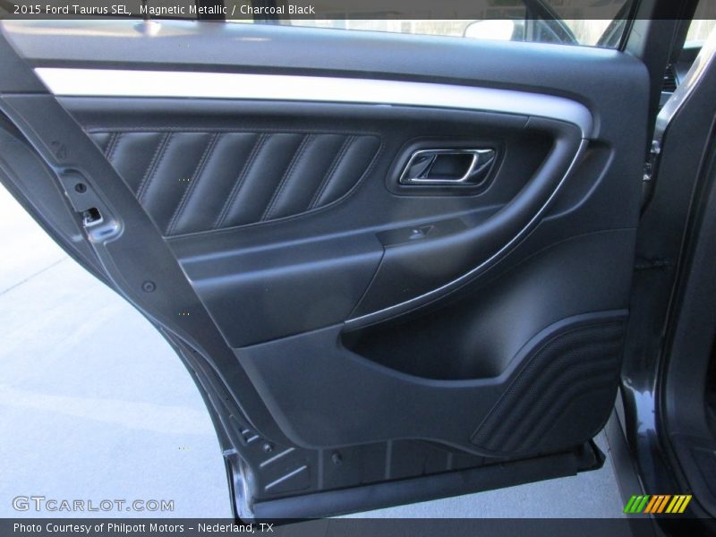 Magnetic Metallic / Charcoal Black 2015 Ford Taurus SEL