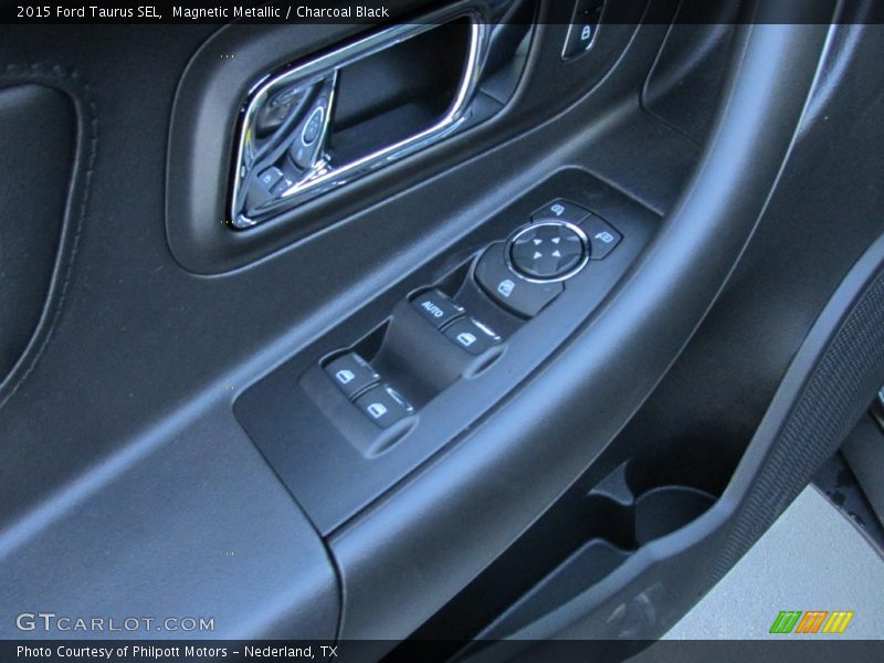 Magnetic Metallic / Charcoal Black 2015 Ford Taurus SEL