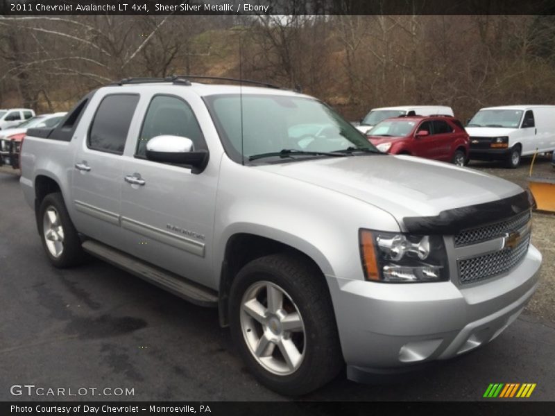 Sheer Silver Metallic / Ebony 2011 Chevrolet Avalanche LT 4x4