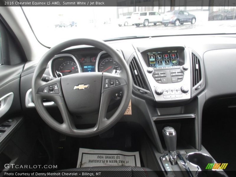 Summit White / Jet Black 2016 Chevrolet Equinox LS AWD