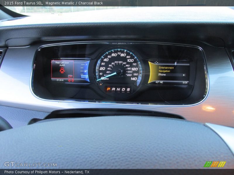 Magnetic Metallic / Charcoal Black 2015 Ford Taurus SEL