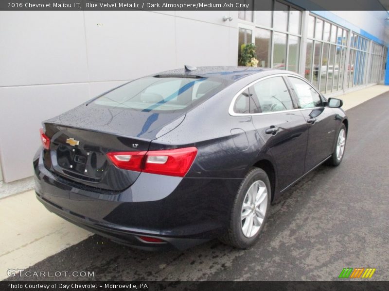 Blue Velvet Metallic / Dark Atmosphere/Medium Ash Gray 2016 Chevrolet Malibu LT