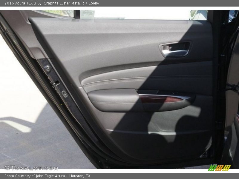 Graphite Luster Metallic / Ebony 2016 Acura TLX 3.5