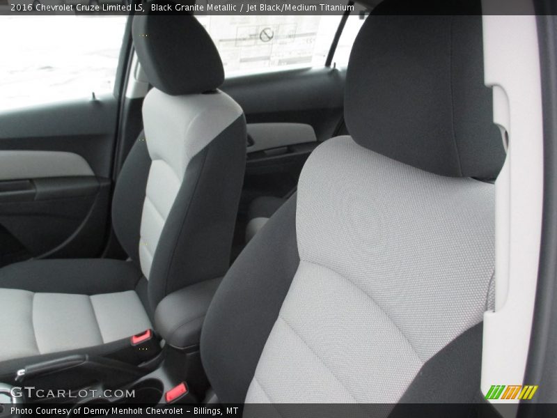 Black Granite Metallic / Jet Black/Medium Titanium 2016 Chevrolet Cruze Limited LS
