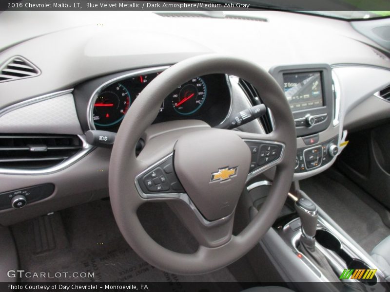 Blue Velvet Metallic / Dark Atmosphere/Medium Ash Gray 2016 Chevrolet Malibu LT