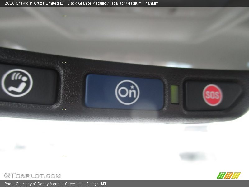 Black Granite Metallic / Jet Black/Medium Titanium 2016 Chevrolet Cruze Limited LS