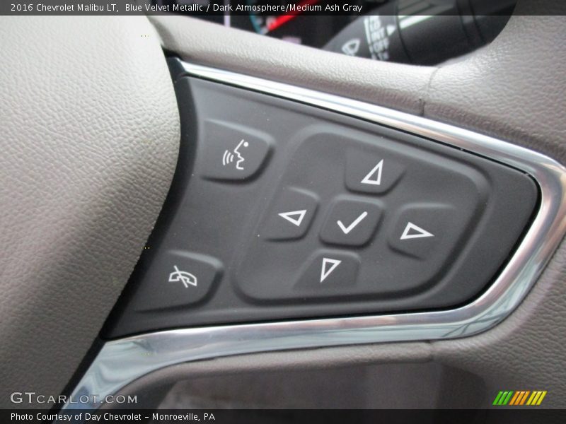 Blue Velvet Metallic / Dark Atmosphere/Medium Ash Gray 2016 Chevrolet Malibu LT