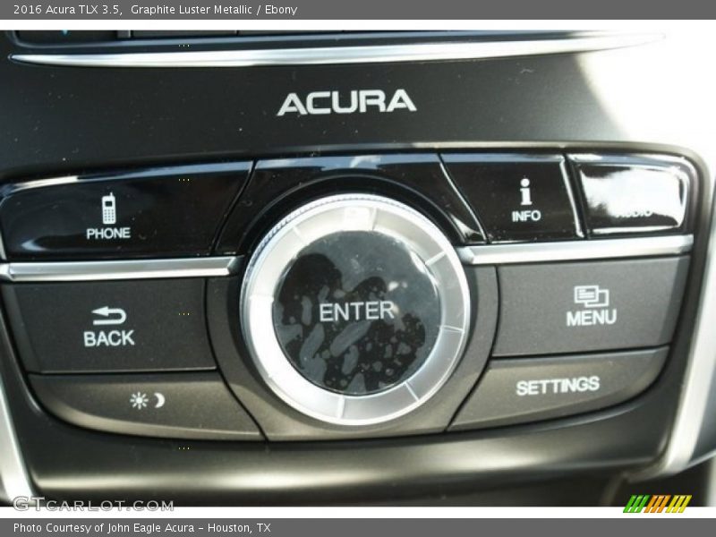 Graphite Luster Metallic / Ebony 2016 Acura TLX 3.5