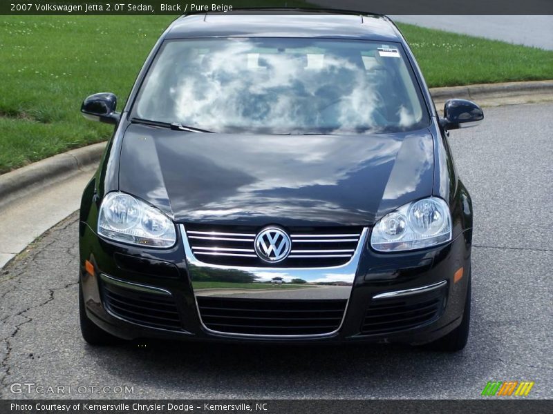 Black / Pure Beige 2007 Volkswagen Jetta 2.0T Sedan