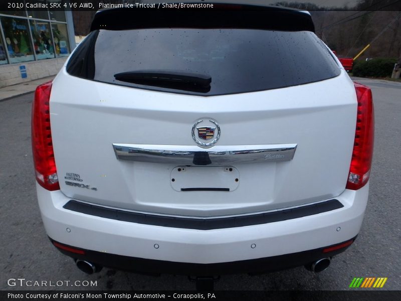 Platinum Ice Tricoat / Shale/Brownstone 2010 Cadillac SRX 4 V6 AWD