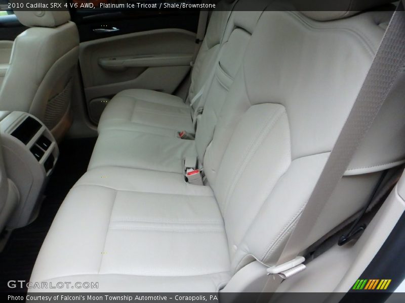 Platinum Ice Tricoat / Shale/Brownstone 2010 Cadillac SRX 4 V6 AWD
