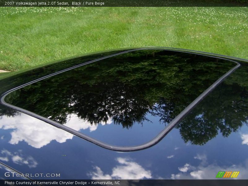 Black / Pure Beige 2007 Volkswagen Jetta 2.0T Sedan