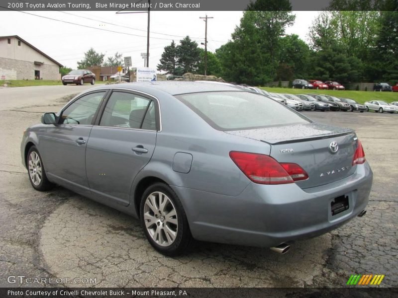 Blue Mirage Metallic / Dark Charcoal 2008 Toyota Avalon Touring