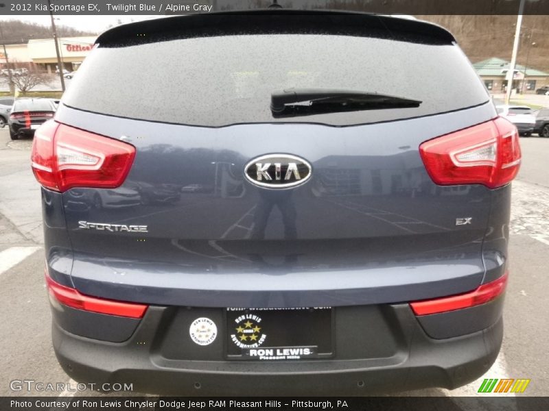 Twilight Blue / Alpine Gray 2012 Kia Sportage EX