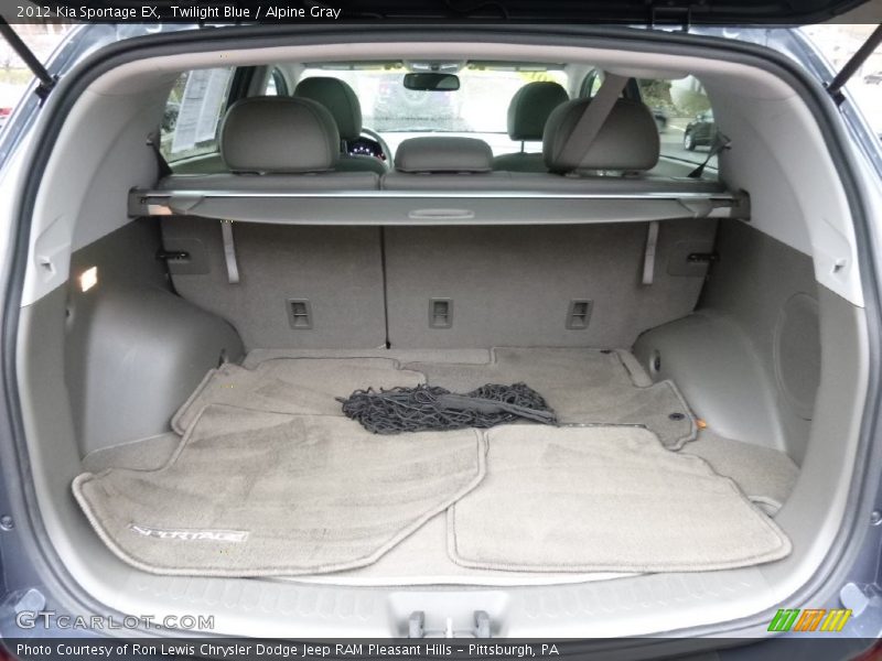 Twilight Blue / Alpine Gray 2012 Kia Sportage EX
