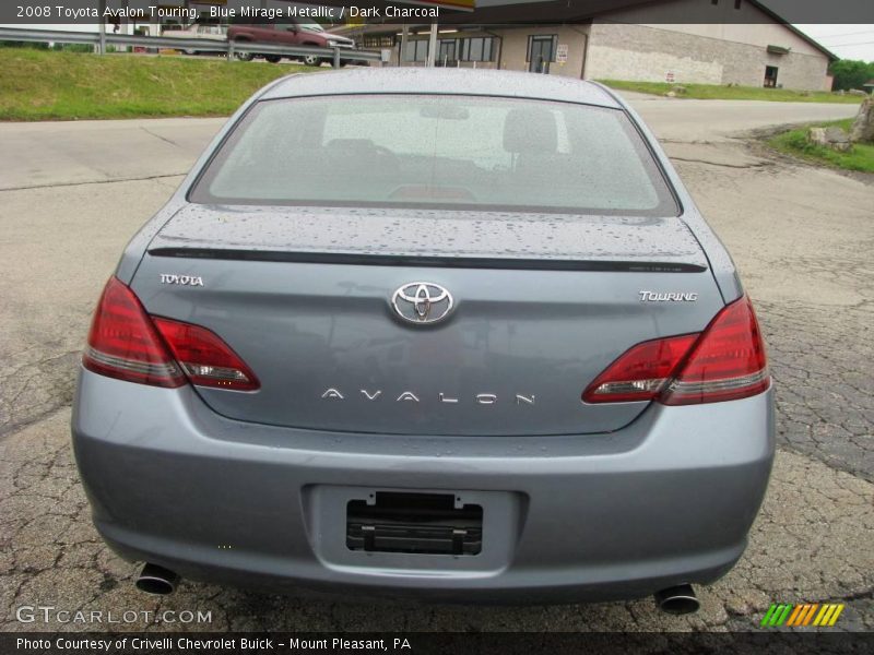 Blue Mirage Metallic / Dark Charcoal 2008 Toyota Avalon Touring
