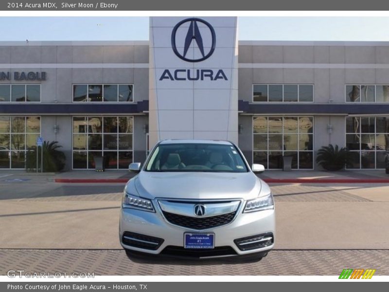 Silver Moon / Ebony 2014 Acura MDX