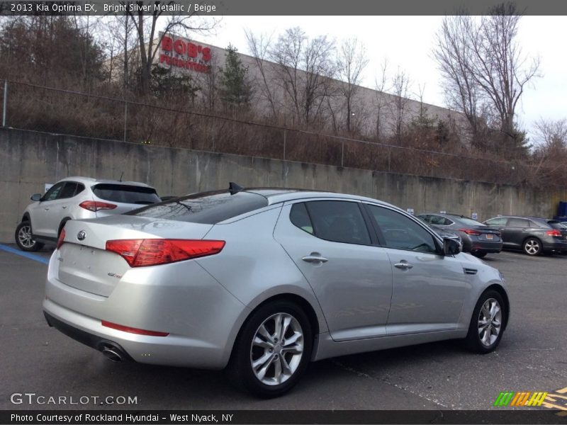 Bright Silver Metallic / Beige 2013 Kia Optima EX
