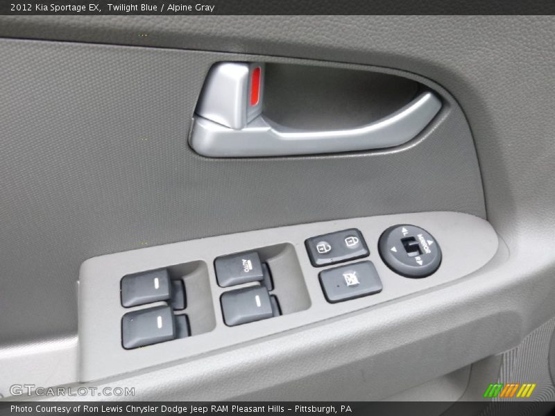 Twilight Blue / Alpine Gray 2012 Kia Sportage EX