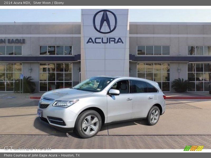 Silver Moon / Ebony 2014 Acura MDX