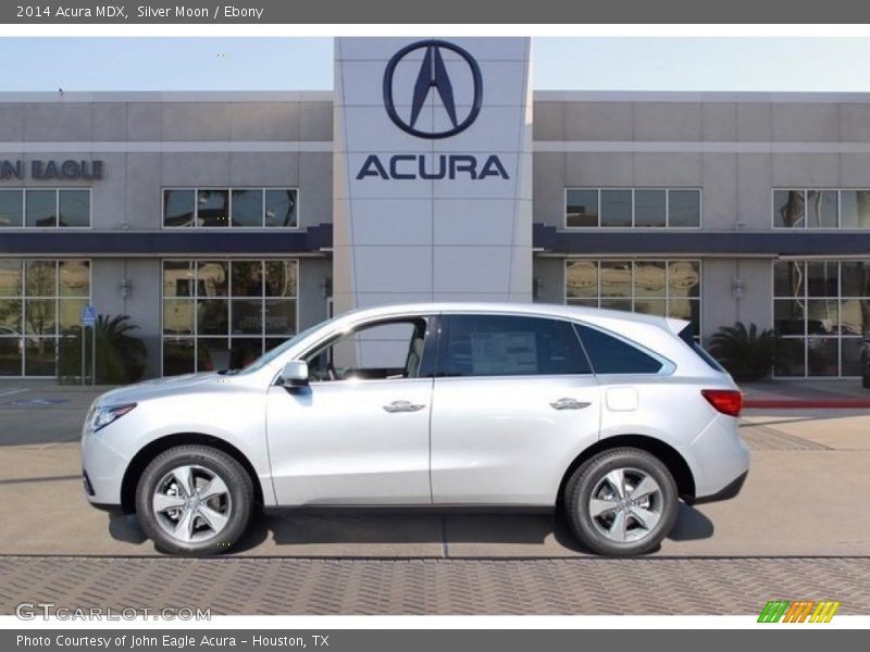 Silver Moon / Ebony 2014 Acura MDX