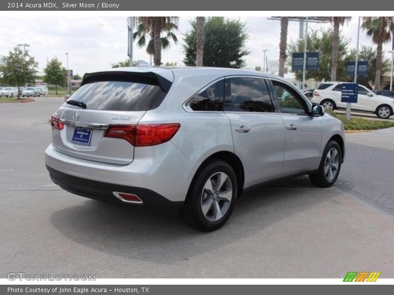 Silver Moon / Ebony 2014 Acura MDX