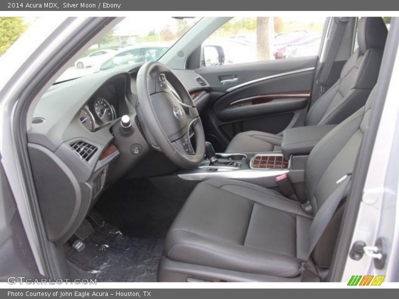 Silver Moon / Ebony 2014 Acura MDX