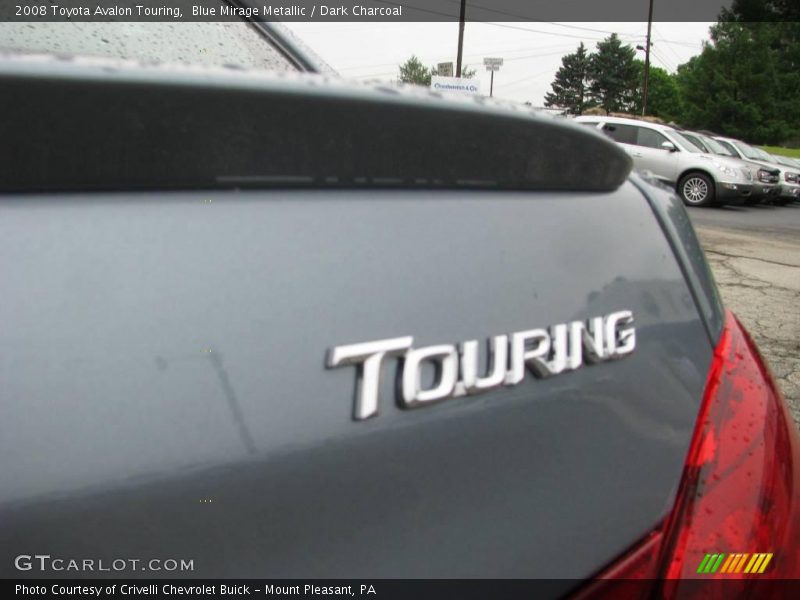 Blue Mirage Metallic / Dark Charcoal 2008 Toyota Avalon Touring