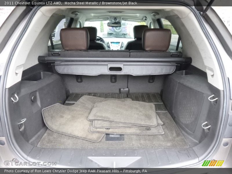 Mocha Steel Metallic / Brownstone/Jet Black 2011 Chevrolet Equinox LTZ AWD