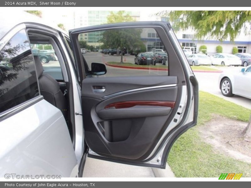 Silver Moon / Ebony 2014 Acura MDX
