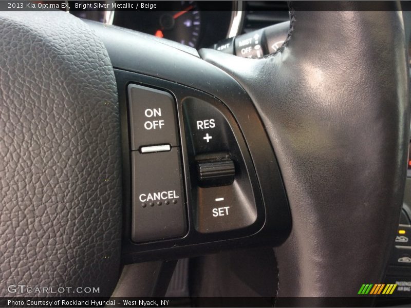 Bright Silver Metallic / Beige 2013 Kia Optima EX