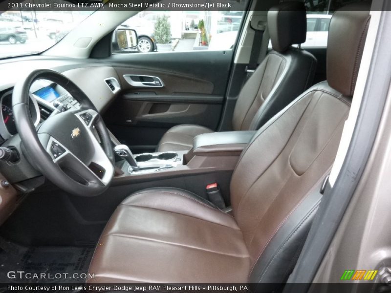  2011 Equinox LTZ AWD Brownstone/Jet Black Interior