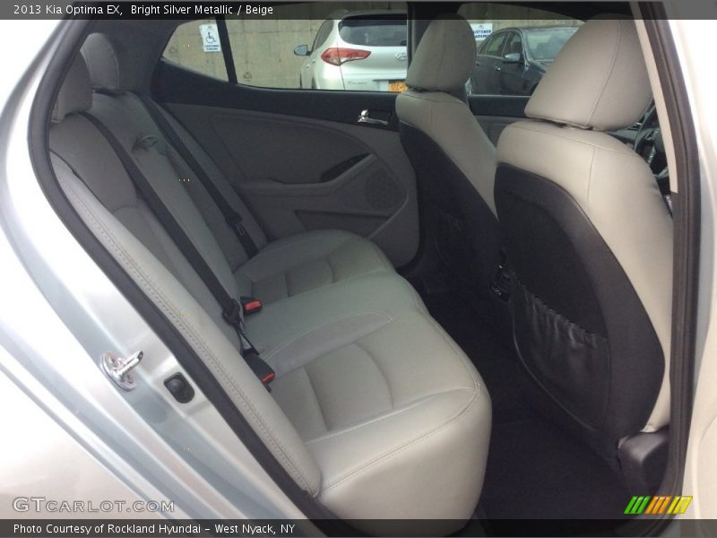 Bright Silver Metallic / Beige 2013 Kia Optima EX