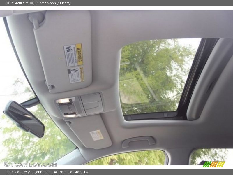 Silver Moon / Ebony 2014 Acura MDX