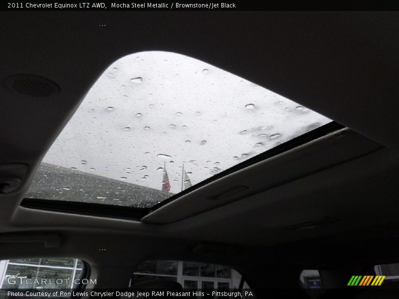 Mocha Steel Metallic / Brownstone/Jet Black 2011 Chevrolet Equinox LTZ AWD