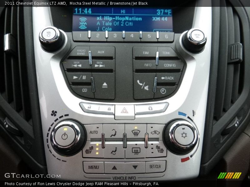Mocha Steel Metallic / Brownstone/Jet Black 2011 Chevrolet Equinox LTZ AWD