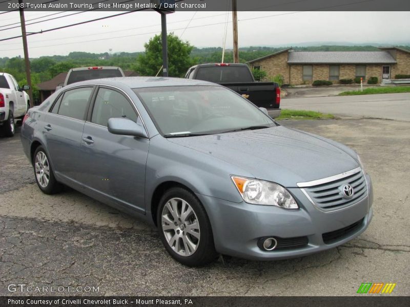 Blue Mirage Metallic / Dark Charcoal 2008 Toyota Avalon Touring