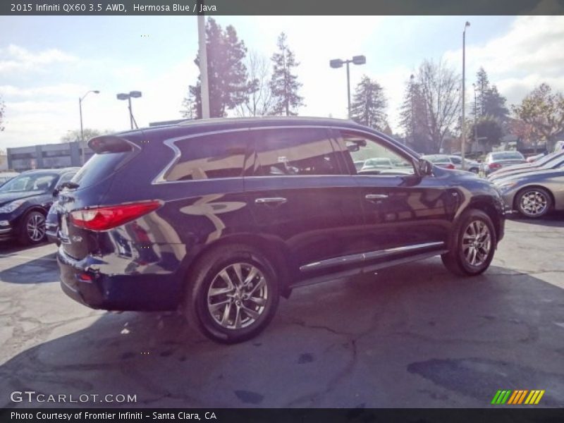 Hermosa Blue / Java 2015 Infiniti QX60 3.5 AWD