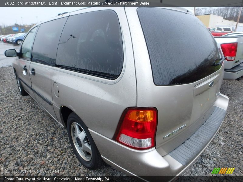 Light Parchment Gold Metallic / Medium Parchment Beige 2002 Ford Windstar LX