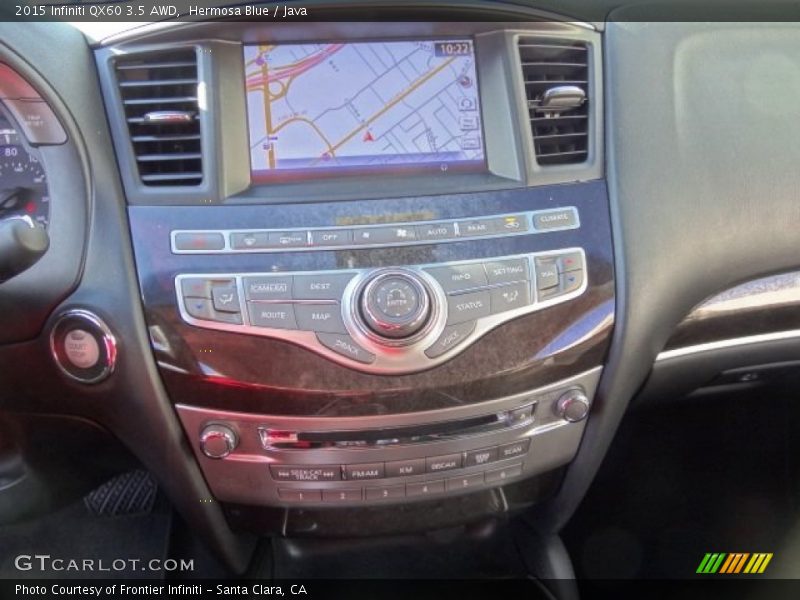 Hermosa Blue / Java 2015 Infiniti QX60 3.5 AWD