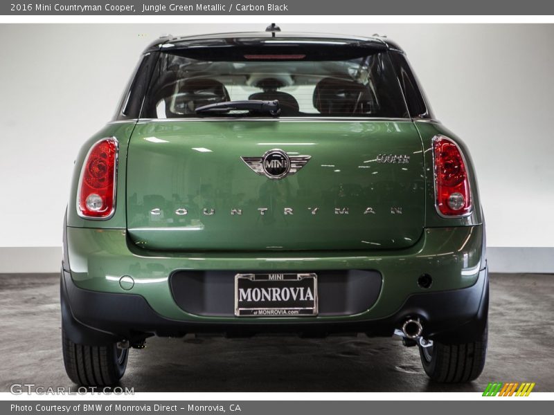 Jungle Green Metallic / Carbon Black 2016 Mini Countryman Cooper