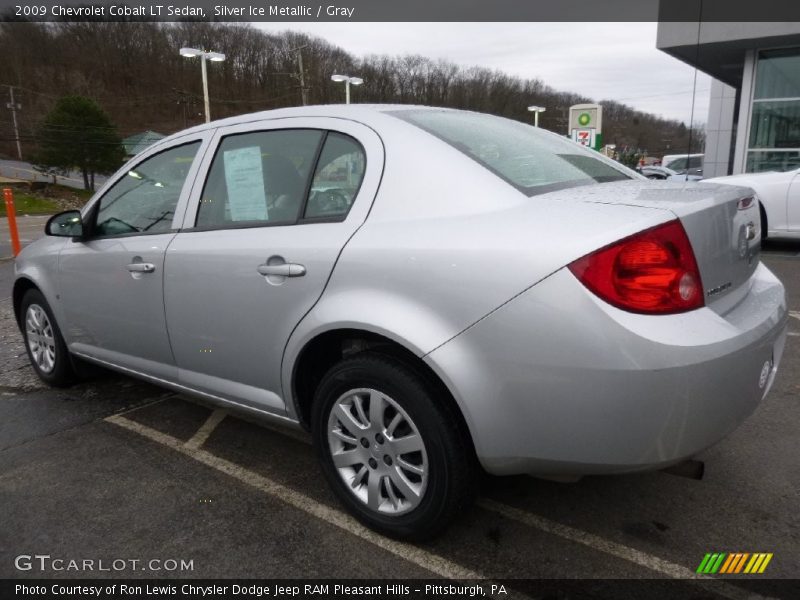 Silver Ice Metallic / Gray 2009 Chevrolet Cobalt LT Sedan