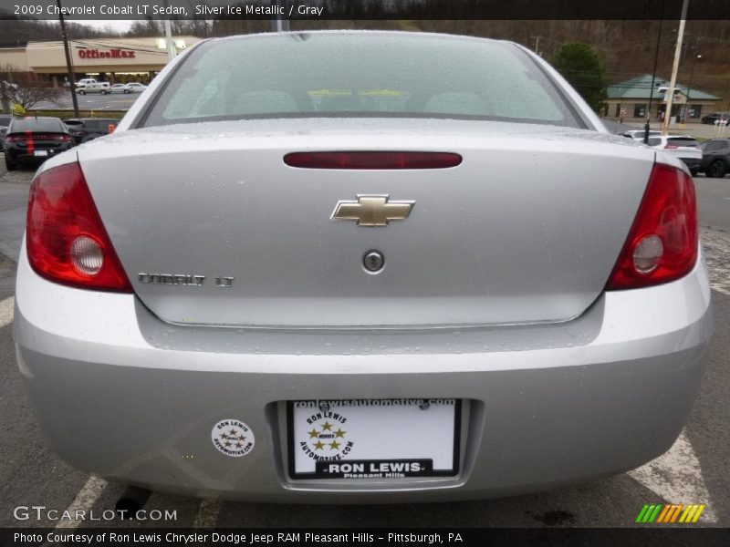Silver Ice Metallic / Gray 2009 Chevrolet Cobalt LT Sedan