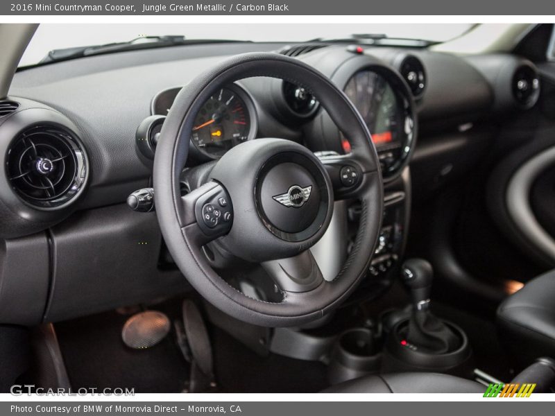 Jungle Green Metallic / Carbon Black 2016 Mini Countryman Cooper