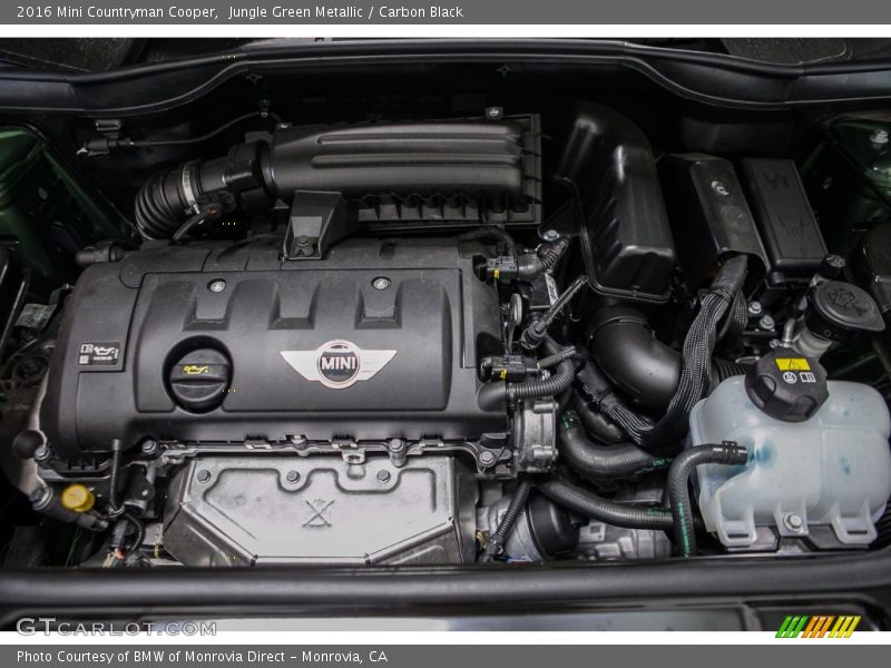 Jungle Green Metallic / Carbon Black 2016 Mini Countryman Cooper