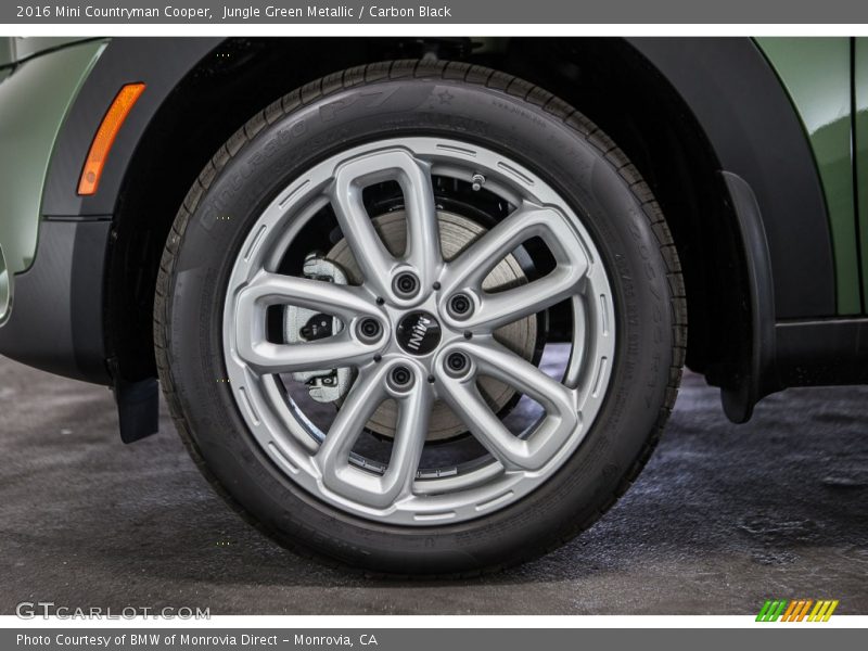 Jungle Green Metallic / Carbon Black 2016 Mini Countryman Cooper