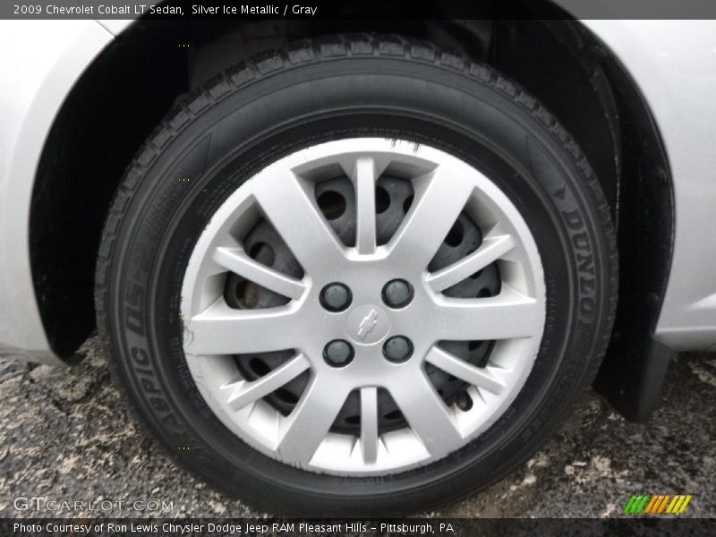 Silver Ice Metallic / Gray 2009 Chevrolet Cobalt LT Sedan